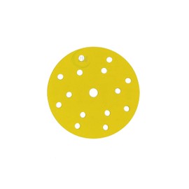 2W Basic Gold Disc Sandpaper Diameter 150 mm 15-Hole Grain 600 (Pack of 25)