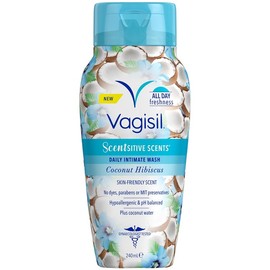 Vagisil Scentsitive Scents Daily Intimate Wash Coconut Hibiscus 240ml