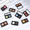 Duo Eye Shadow Palette，Nude Matte+ Warm Gray Matte Shades Eyeshadow