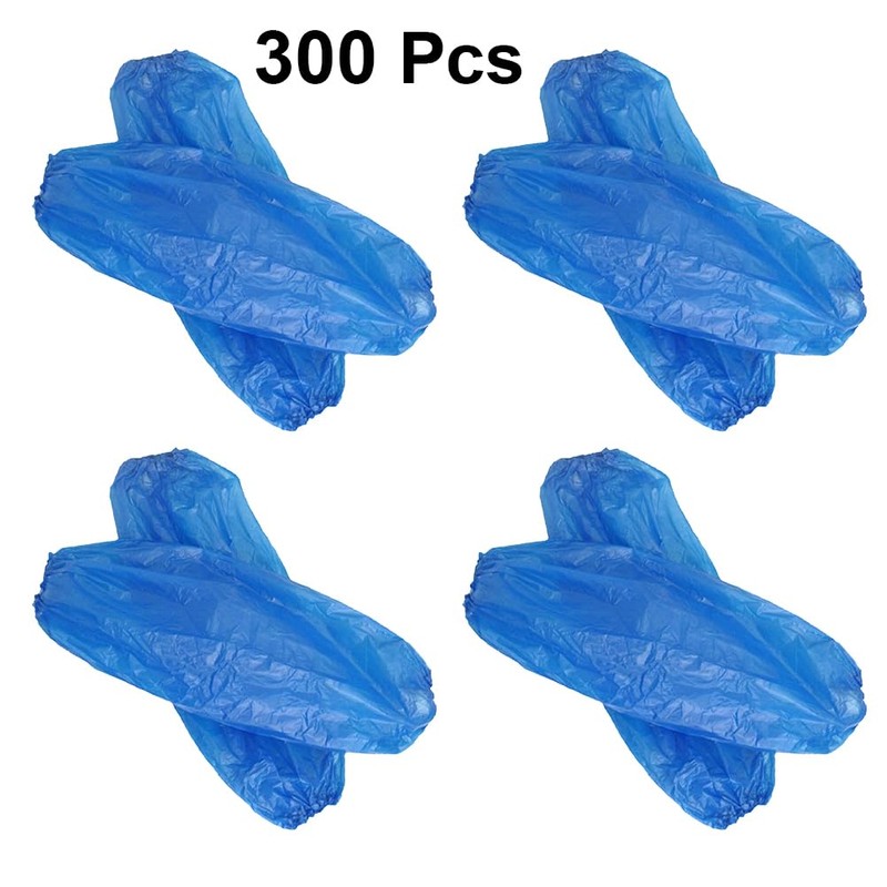 Healifty 300pcs Oversleeves Arm Sleeves Covers with Elastic End for