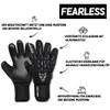 FEARLESS GOALKEEPERS Wolf Pro Goalkeeper Gloves - German Contact Latex