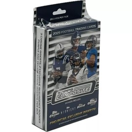 2023 Topps Composite Football Hanger Trading 20-Card Hanger Box