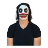 Máscara Jeff The Killer Creepypasta Halloween Terror Asesino Blanco Creepy