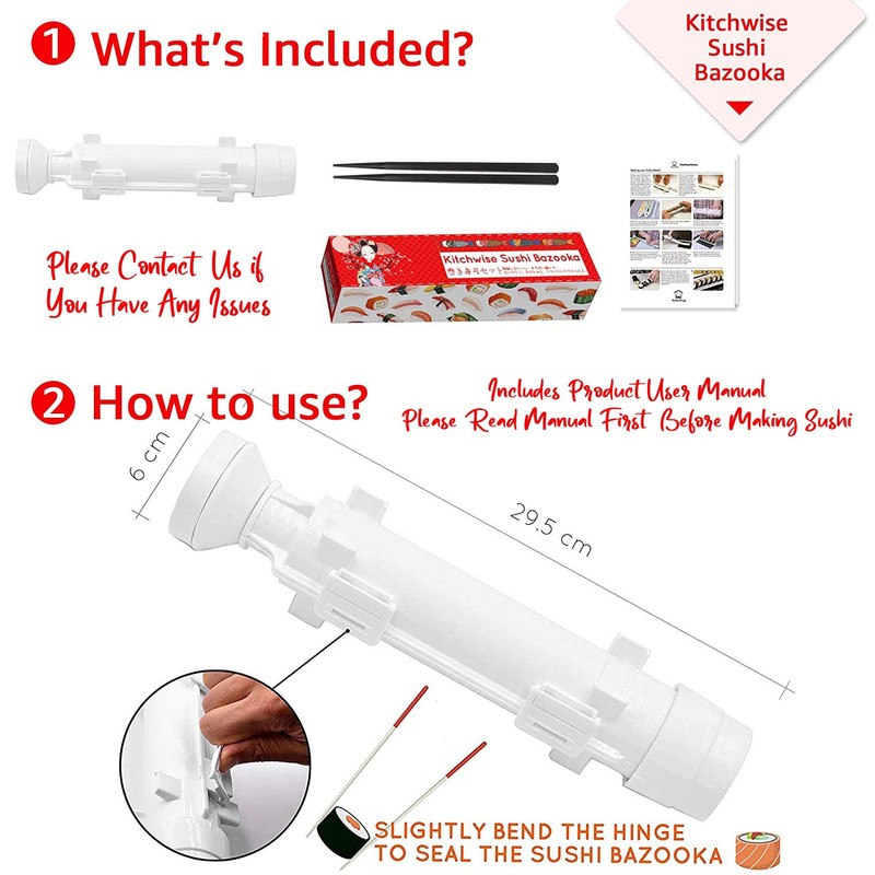 Sushi Making Kit, Sushi Bazooka