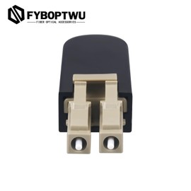 fyboptwu - 4 pcs LC Fiber Optic Loopback Adapter Tester ​Multimode UPC LC Loopback Plug Standard Duplex LC Connector Loopback Adapter/Test Plug for Testing Applications