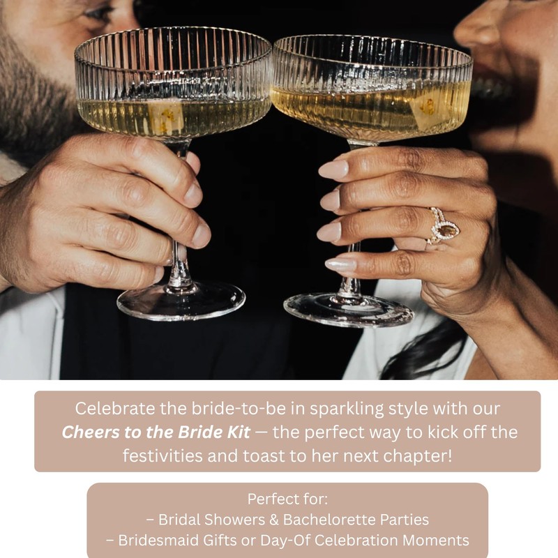 Teaspressa Luxe Mixology Artisan champagne cocktail kit - Bridal Shower,