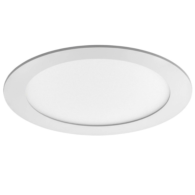 Auraglow 12w LED Circle Slim Panel Downlight Office Ceiling Light