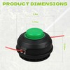 AH1300 String Trimmer Replacement Spool Head Fits for EGO Power+15"