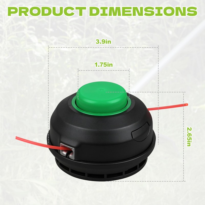 AH1300 String Trimmer Replacement Spool Head Fits for EGO Power+15"