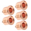 5Pcs Plasma Red Copper Nozzle Cutting Torch Tips Consumables Welding