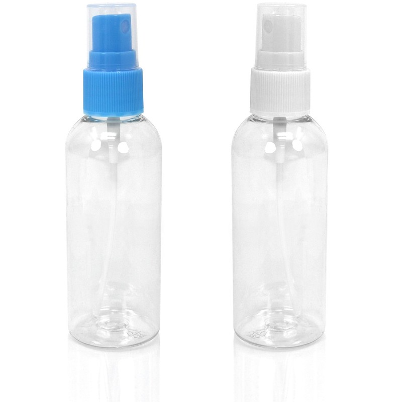 com-four® travel bottles made of plastic with or without bag,