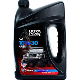 ULTRA 1PLUS SAE 10W-30 Conventional Motor Oil API SL (Gallon - 4 QTS)
