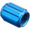 HASEPRO CAV-2B Magical Carbon Air Valve Cap, Blue/Blue, 4 Pieces