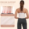RANDY SUN Lower Back Brace for Women, Lightweight Compression Back