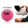 JA-RU Hi-Bounce Pinky Ball (2 Pack). Rubber Bouncy Balls for
