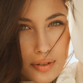 Gold Fake Septum Piercing - Thin 20 gauge Clip on Septum Ring with a 3mm Opal (Blue Opal)