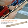 Practical 24.75 Notched Fret Board Straight Edge Luthiers Tool for