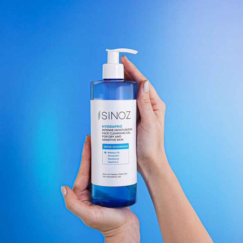Sinoz Hydrapro Intensive Moisturising Facial Cleansing Gel for Dry and