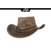 Black Jungle Kimbolton Leather Western Hat Australia Cowboy Hat, charcoal