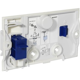 Geberit Insert for DuoFresh Sticks (for Sigma Flush-Mounted Cisterns, 12 cm, Front Actuation, Glossy Chrome-Plated) 115062211