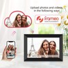 TEKXDD Digital Photo Frame WiFi, 10.1 Inch Electronic Photo Frame