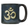 Mara Stoneware 16 oz. Yoga Om - 610B2