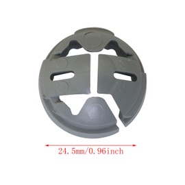 DGBRSM 10pcs Non-Metallic Push Button Insert Cable Connector Fits 1/2 in. Breakout Hole Plastic Cable Connector Electrical Conduit Fittings Breakout Electrical Conduit Nylon Voltage Wire Snap