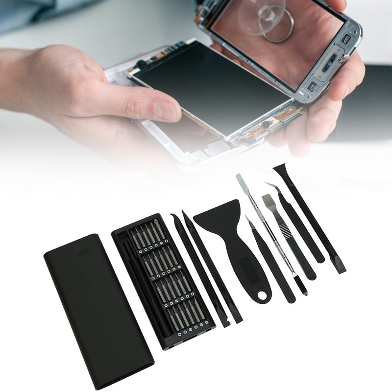 25 in 1 Multifunctional Aluminium Alloy Screwdriver Bit Kit for