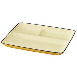 Lunch Plate Dividers Rectangular Microwaveable Dishwasher Safe Made in Japan natule Meal Plate natyu-ru