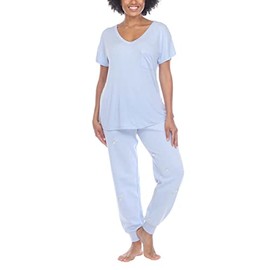 Honeydew Women's Super Soft 2 Piece Lounge PJ Set, Paws, Small