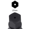 sourcing map 27mm Impact Hex Bit Socket, 3/4" Drive 102mm