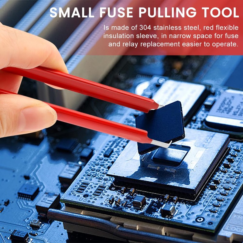 Xiaokeis 6-Pack Relay Puller Pliers, Fuse Puller Pliers, Auto Relay