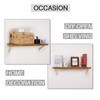 OVOV Heavy Duty Shelf Brackets Triangle Shelving Brackets Right Angle