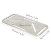 Diving Stainless Steel Weight Belt Keeper Buckle Adjustable Weight Webbing