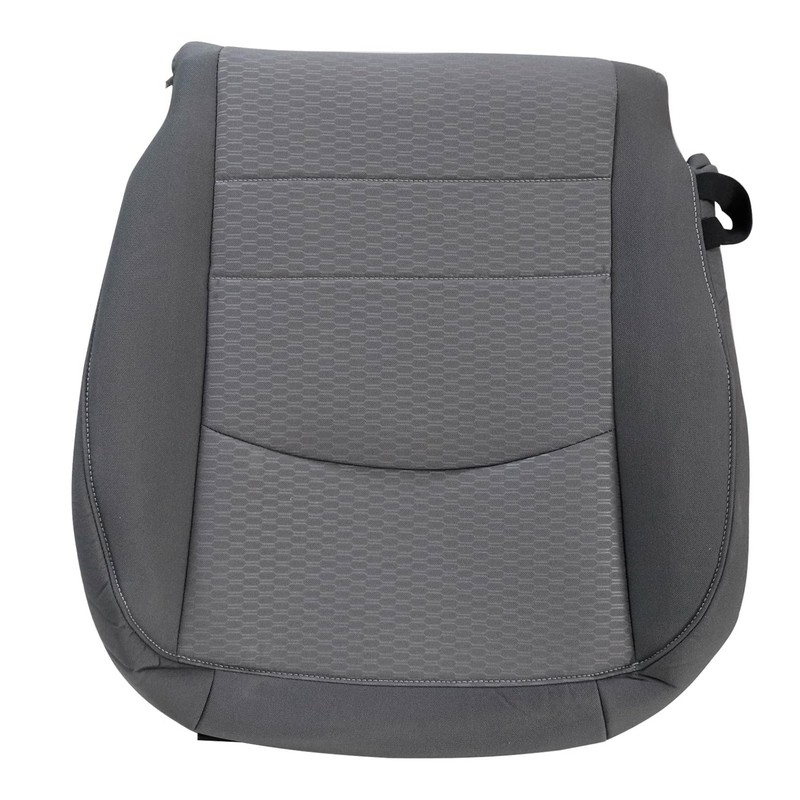 Priprilod Cloth Passenger Side Bottom Replacement Seat Cover Gray(X8) Compatible