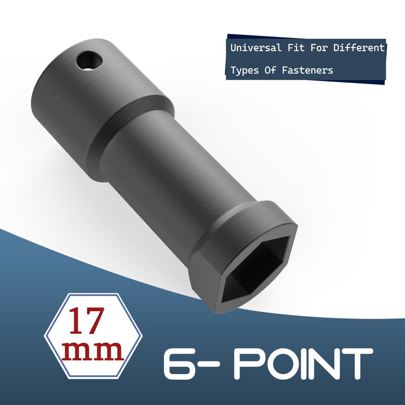 PS PRO 17 mm Unistrut Channel Socket Set – 1/2