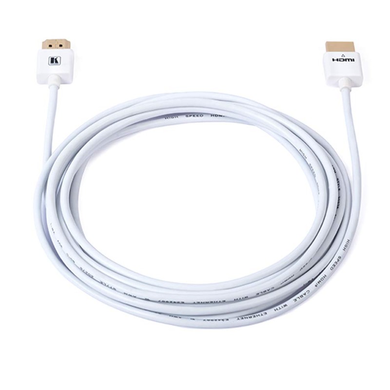 C-HM/HM/PICOWH10 Ultra Slim HDMI Cable 4k High Speed With Ethernet
