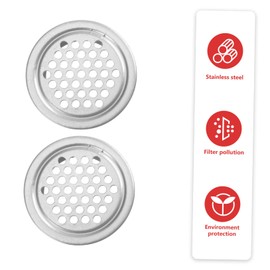 TEHAUX 20pcs Vent Cover for Cabinets Wardrobes and Furniture Durable Louvered Air Vent for Heat Dissipation Easy Installation