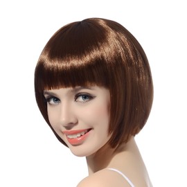 Wig, Short Bob, Small Face, For Cosplay, Straight Disguise, Imechen, Cute, 9 Colors Available