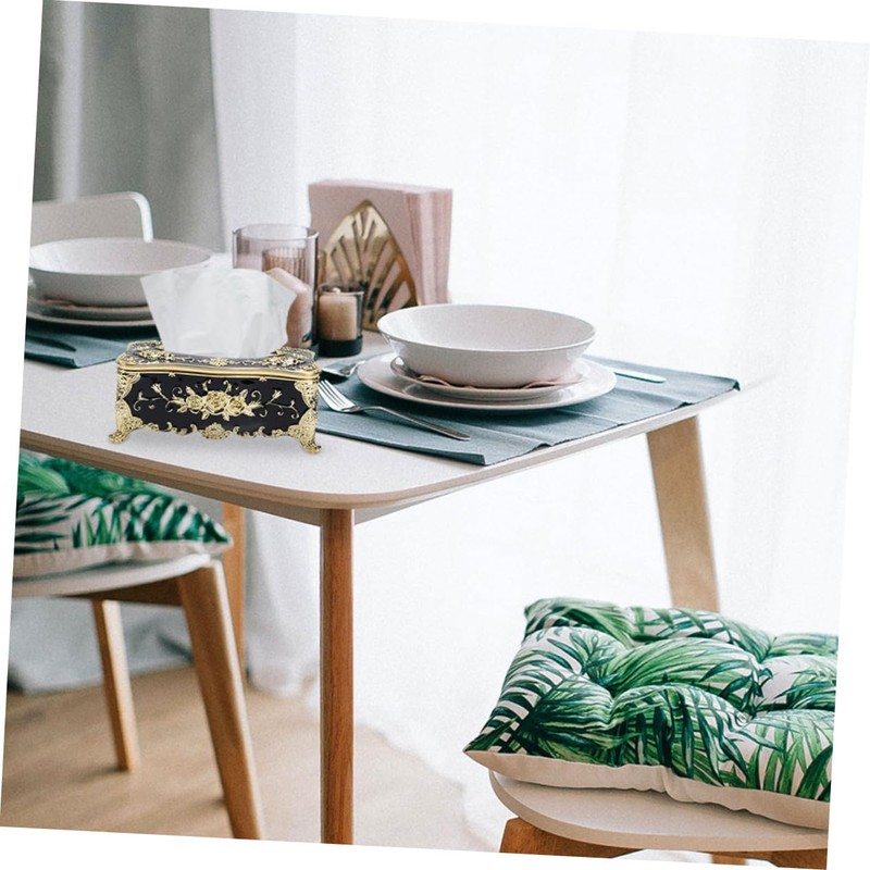 CAXUSD 2pcs Tissue Box Multi-Functional Desktop Napkin Holder Home Decorative