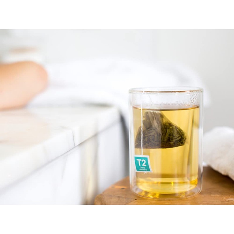 T2 Tea China Jasmine Green Tea Bags in Resealable Foil