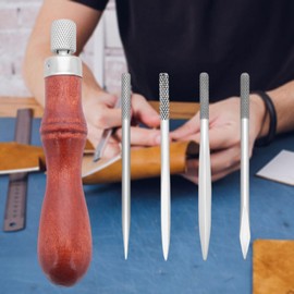 Harilla Sewing awl DIY practical professional robust PU sewing awl leathercraft hole punch tools for leather processing