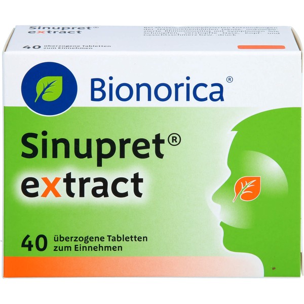 Sinupret extract überzogene Tabletten, 40 pcs. Tablets