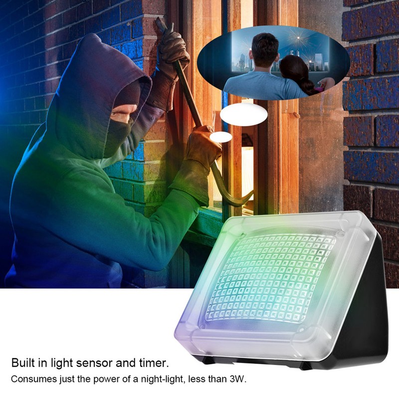 LED Light Simulator TV Home Security Anti thief TV Light