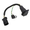 6‑24V 7 Pin to 7 and 4 Pin Trailer Adapter