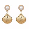 Unbranded Dangle Earrings Gold Paved Earrings Shell Earring,Bohemi