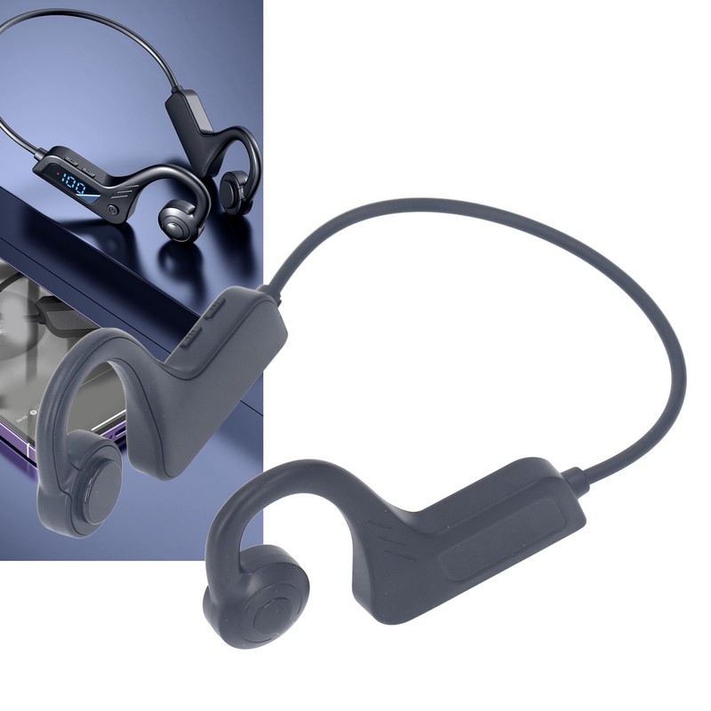 Bone Conduction Headphones Waterproof Bluetooth Wireless Open Ear Sports Headphones