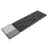 Round Key Bluetooth Foldable Keyboard with Touchpad Universal 140mAh Wireless