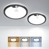 BLNAN Motion Sensor Ceiling Light Wired, 8.7 Inch 3000K 4000K