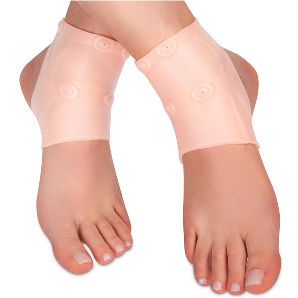 HALUTO Gel Heel Pads with Magnet - Heel Protection for